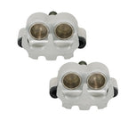 Front Left Right Brake Calipers w/Pads For Polaris Ranger Crew XP 900 / XP 1000