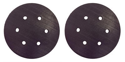 (2) 6 Inch Sander Pad Random Orbit Hook Loop Backing for Porter Cable 18001