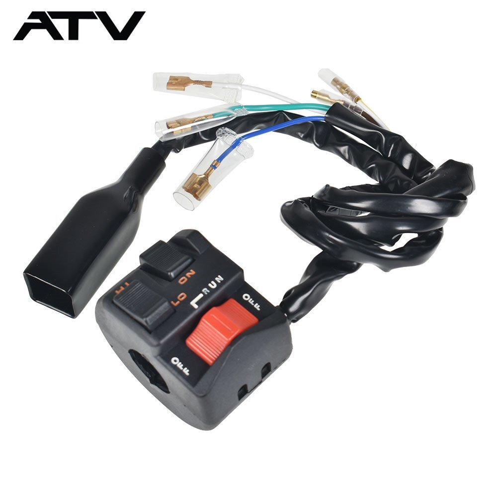 Generic ON OFF RUN KILL HEADLIGHT LIGHTS SWITCH FOR HONDA ATC350X 1985-1986