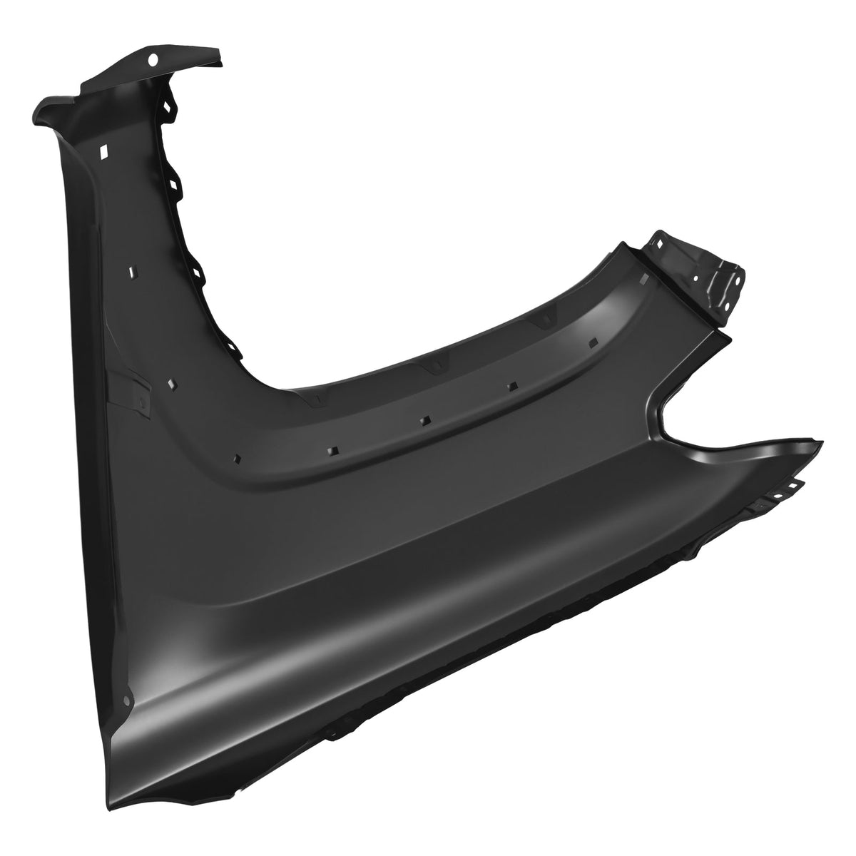 Fender For 2016-2023 Toyota Tacoma Front Right Primed Steel with Molding Holes
