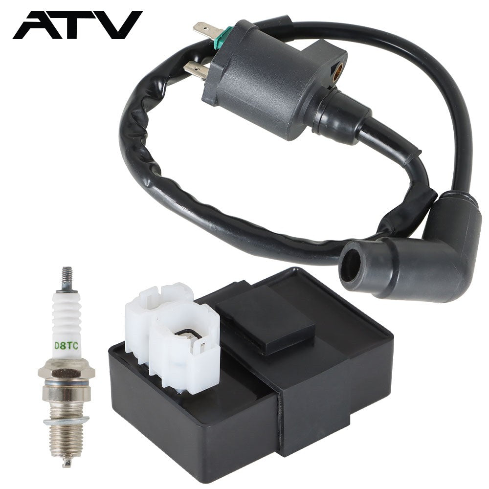 Ignition Coil CDI Spark Plug For Honda Sportrax 250 TRX250EX 2x4 2001-2008