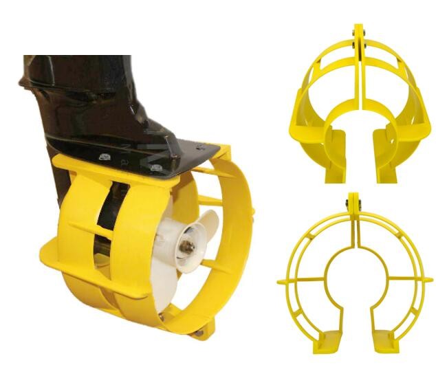 9" Yellow Prop Guard 9.9 15 20 hp propeller guard outboard boat engine