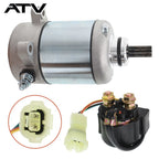 NEW Starter & Relay Solenoid for Honda TRX250TE TRX 250Te Recon 250 Es 2X4 02-07