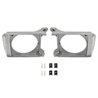 Gray Headlight Bezel Headlight Door Set For Toyota Pickup RWD 79-81 # 8161089105