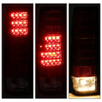 Red Clear LED Tail Lights Brake Lamps For Nissan D21 Hardbody Pickup 1986-1997