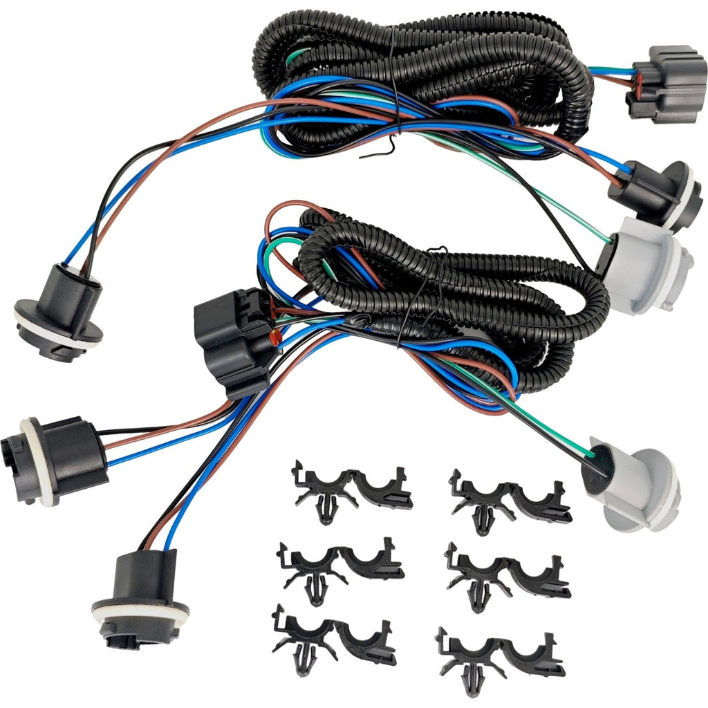 2X 15824514 15824515 Tail Lamp Wiring Harness Fit for Chevrolet Silverado 1500