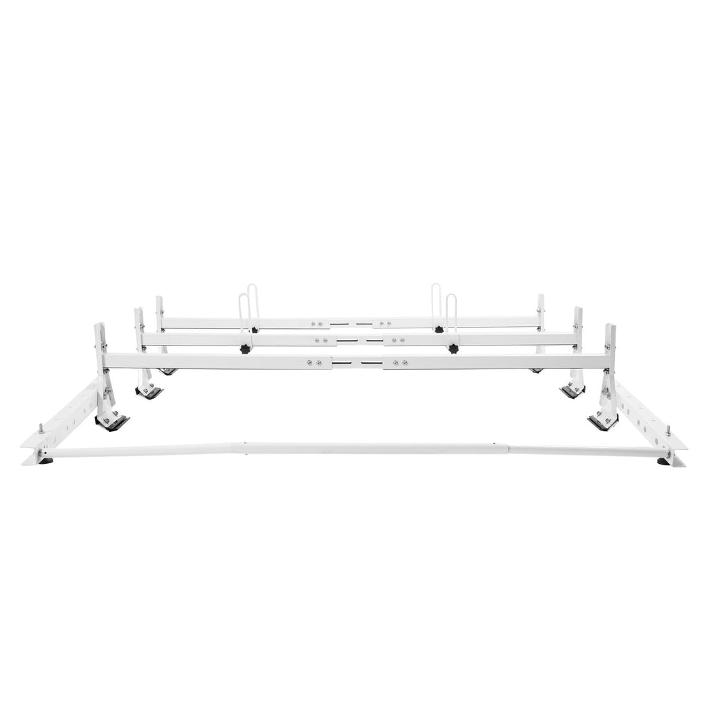 750 lbs Roof Ladder Rack W/Cargo Roller For Chevy Express Savana 2500/3500 96-23