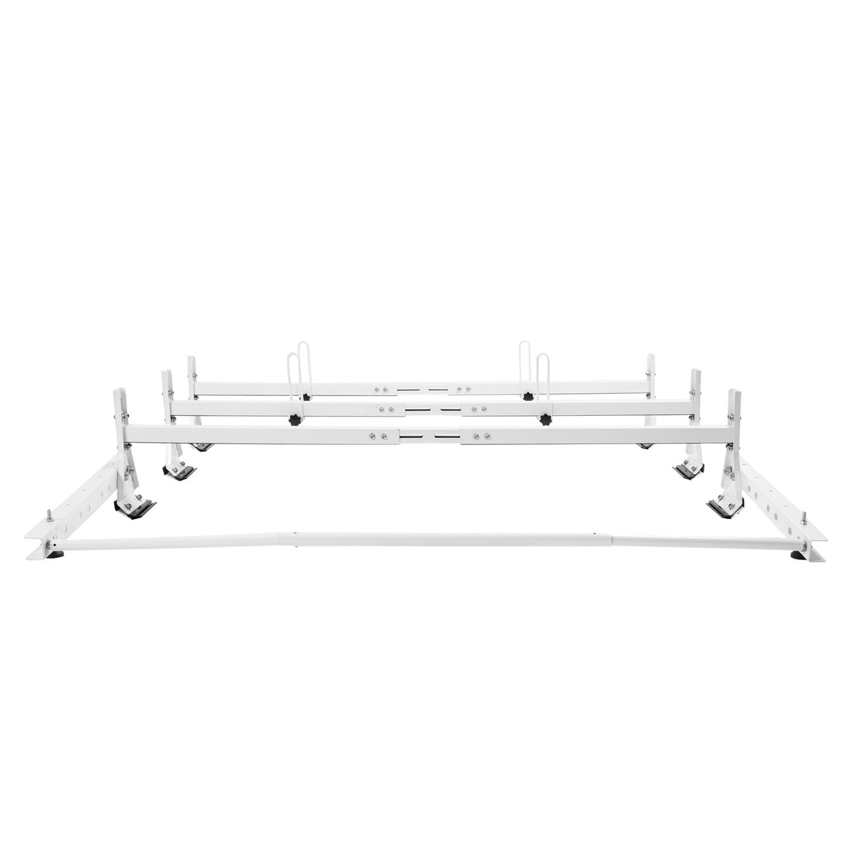 750 lbs Roof Ladder Rack W/Cargo Roller For Chevy Express Savana 2500/3500 96-23