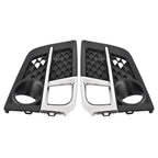 Pair For Honda Odyssey 2018 2019 2020 Front Bumper Fog Lights Chrome Trim Cover