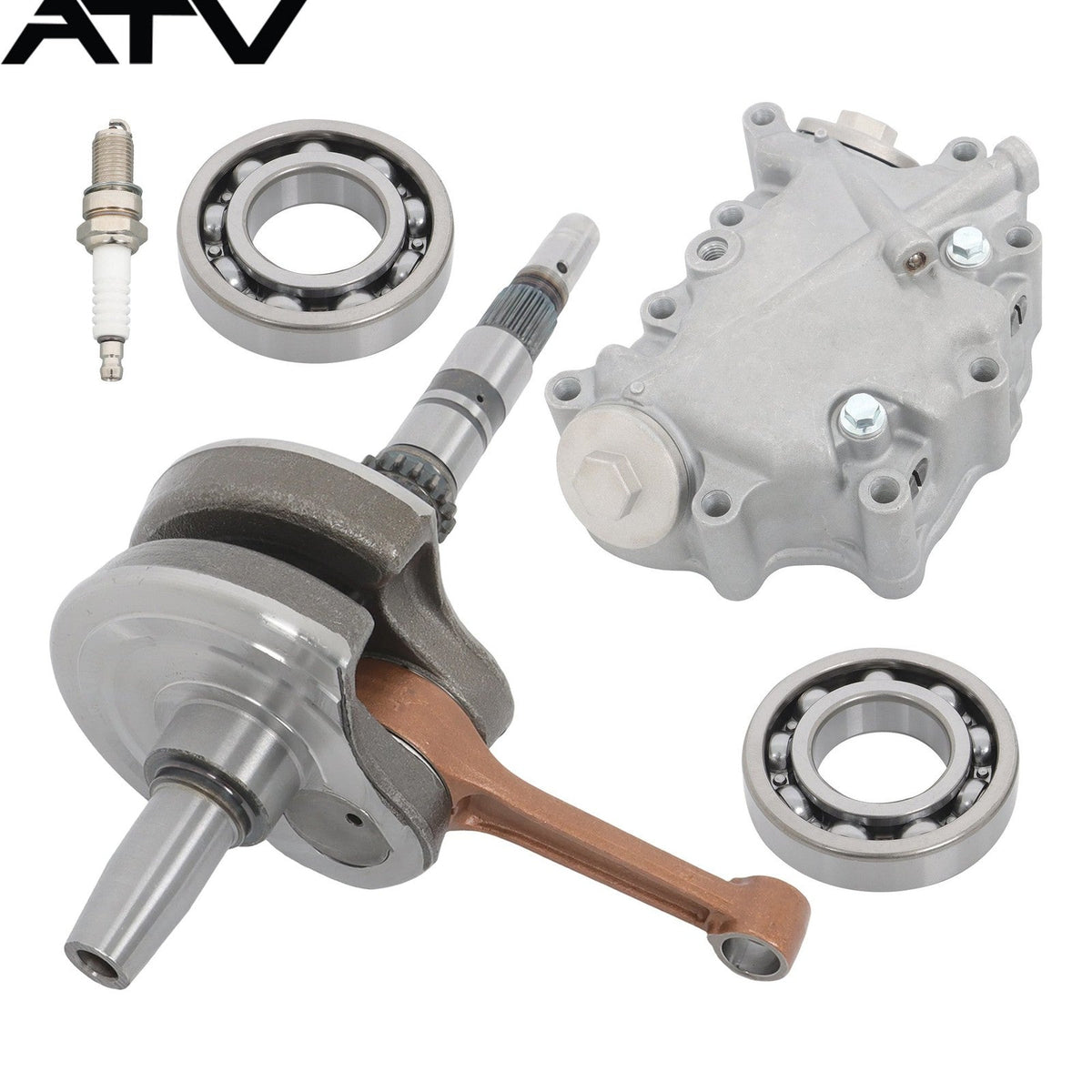 Engine Crankshaft+Cylinder Head Cover For Honda Recon 08-14 TRX 250 13000HM8A40