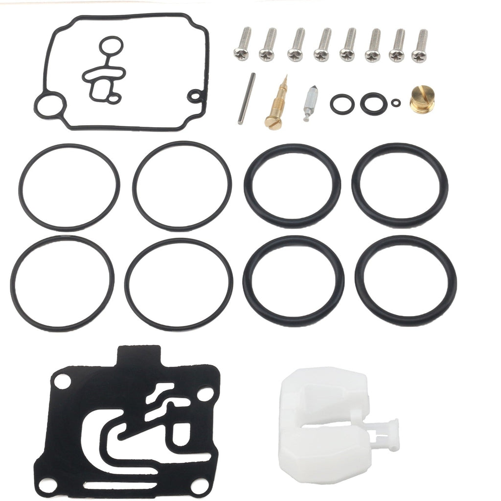 4Set Carburetor Carb Rebuild Repair Kit for Yamaha F50-T50 hp 4 Stroke 2001-2004