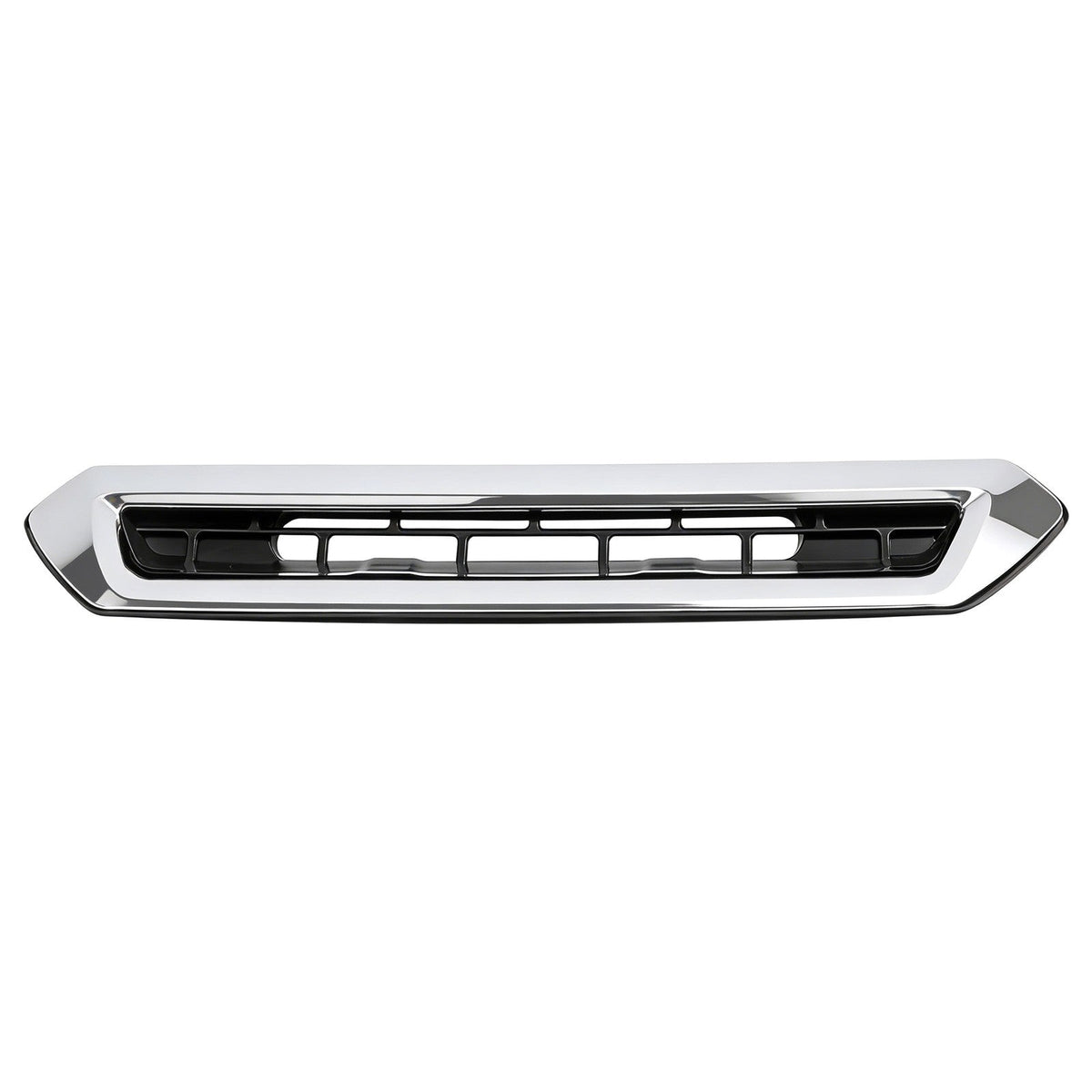 Hood Air Vent Scoop For 2017-19 Chevy Silverado GMC Sierra 2500HD 3500HD Chrome