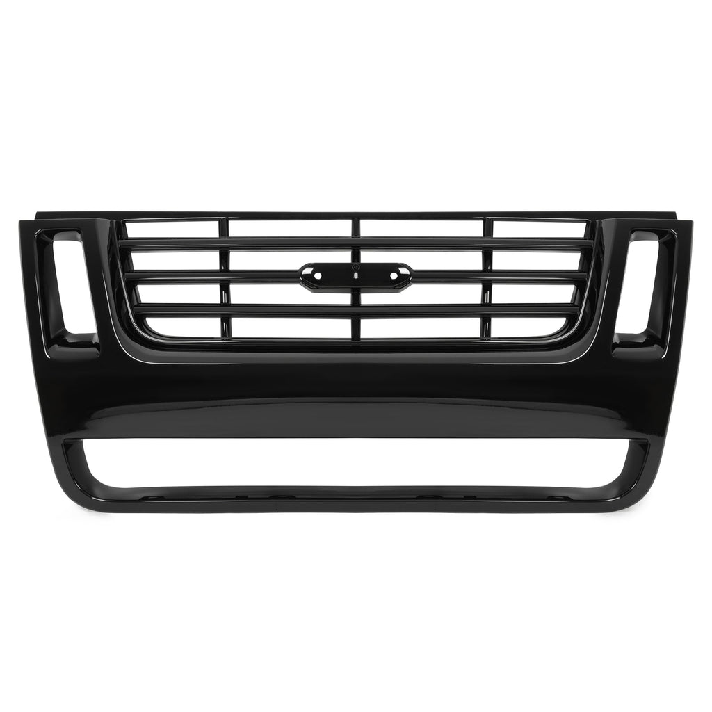 For Ford Explorer Sport Trac 2006-2010 Black Front Radiator Grille Assembly
