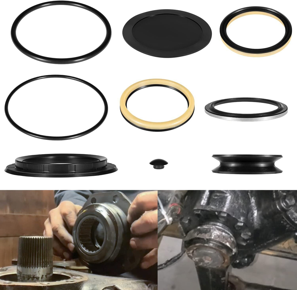 Sector Shaft Seals Repair Kit for Sheppard M90 M100 Power Steering Gears 5545741