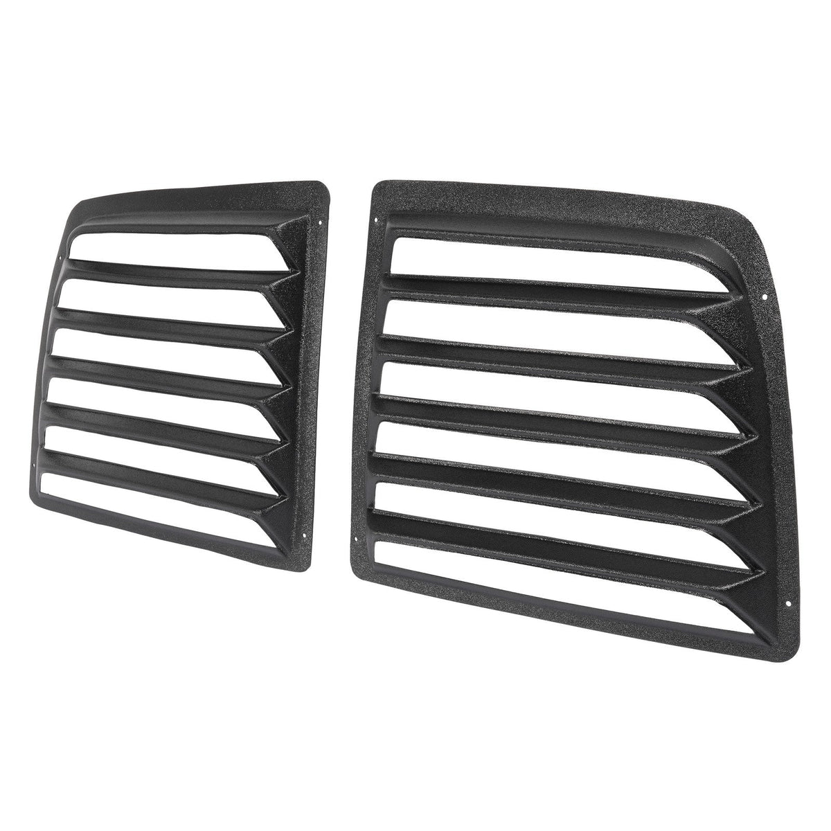 For 97-17 Chevy Express GMC Savana Van Set Of  2 Rear Window Louver Replacement