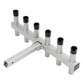 6 Rod Extender Fishing Rod Holder Hitch Mount Rack Truck 2" Receiver Adjustable