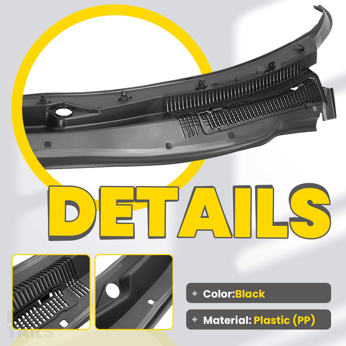 FOR DODGE CHARGER MAGNUM/ CHRYSLER 300 2005-2010 WIPER COWL PANEL COVER TOP