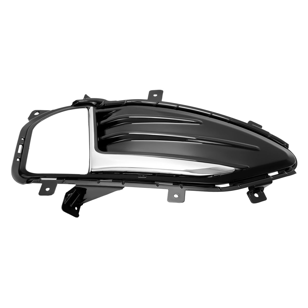 Passenger Side Front Chrome Fog Light Cover Bezel For Ford Edge 2019 2020-2024
