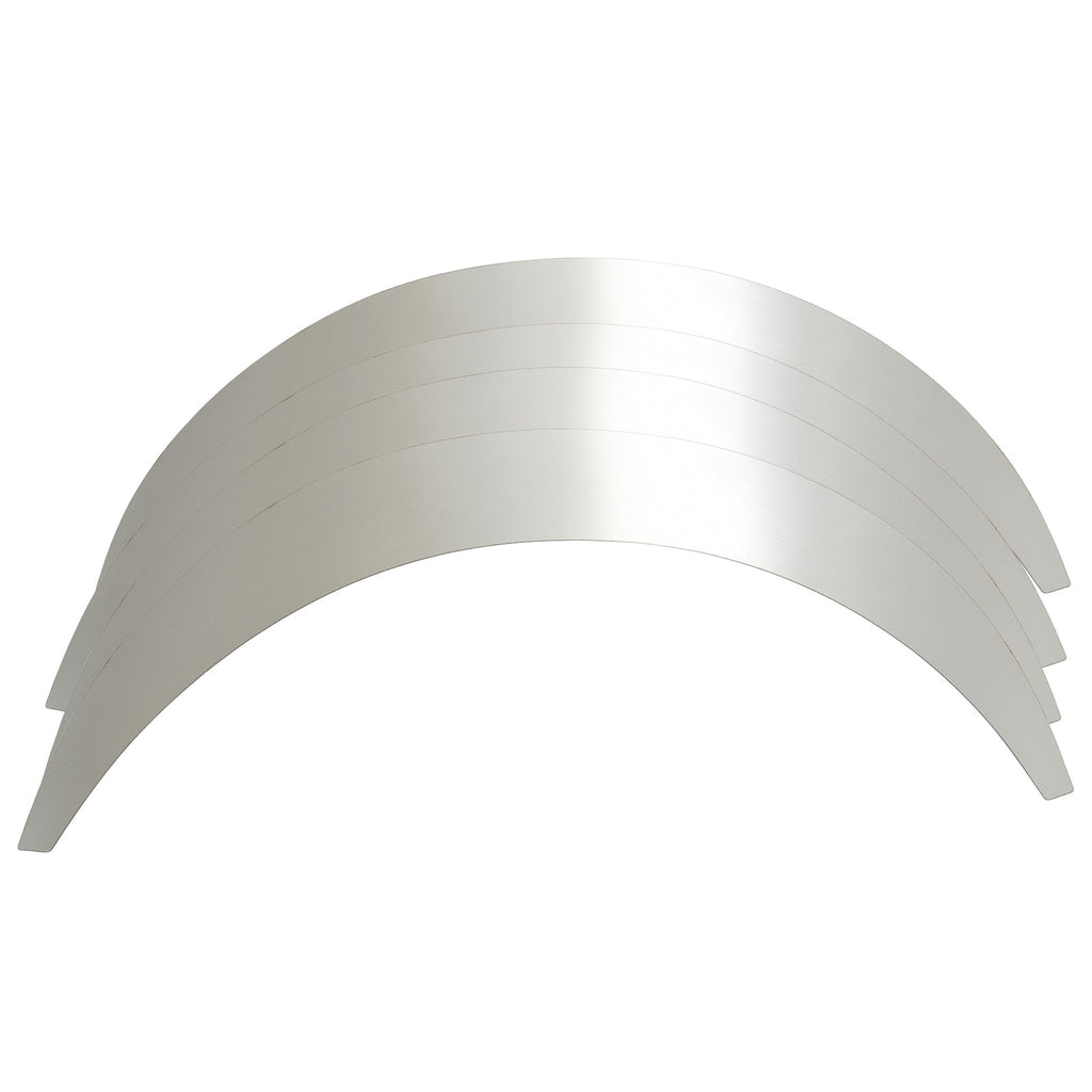 Steel Universal Anti-Rust Oil Metal Fender Flares 2" Wide 4-piece set
