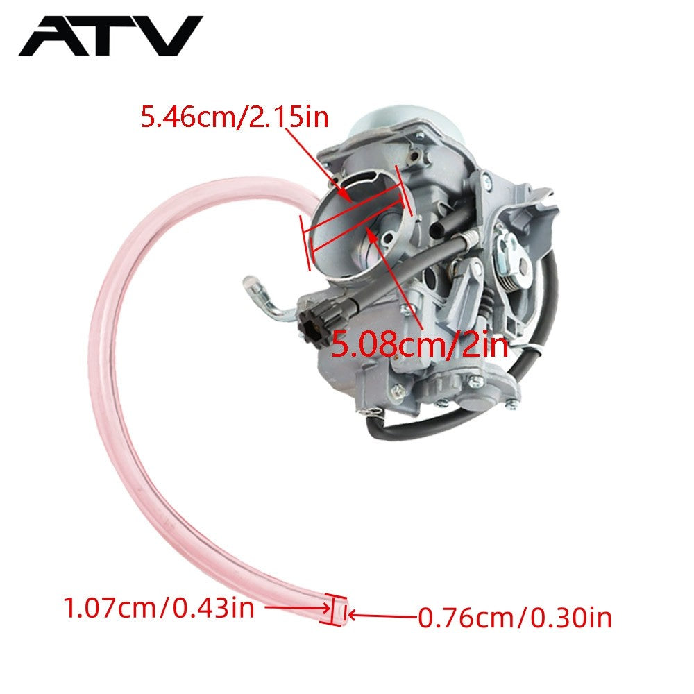 For 2001 Arctic Cat 400 500 2X4 4X4 0470-449 Carburetor With Fuel Valve 0470-449