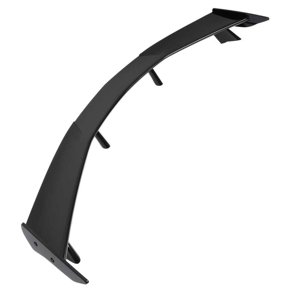 Fit For Corvette C8 Z51 20-24 PAINTED BLACK Rear Trunk Lid High Wing Spoiler ABS