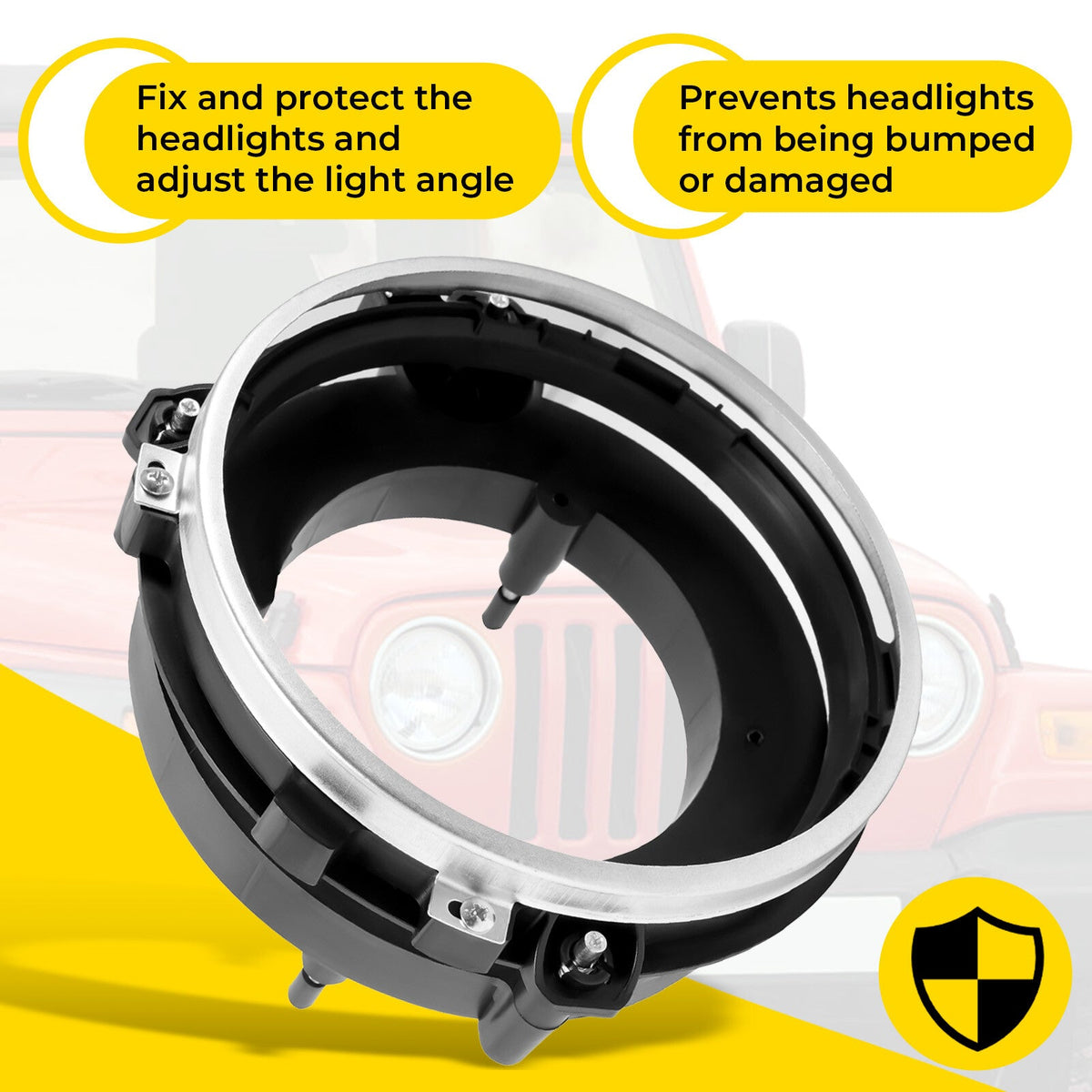 Headlight HeadLamp Bulb Mount Bracket Bucket Front Right For 97-06 Jeep Wrangler