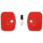2Pcs Roof Rail Pads For Ford Transit Extended Van PE Plastic Black