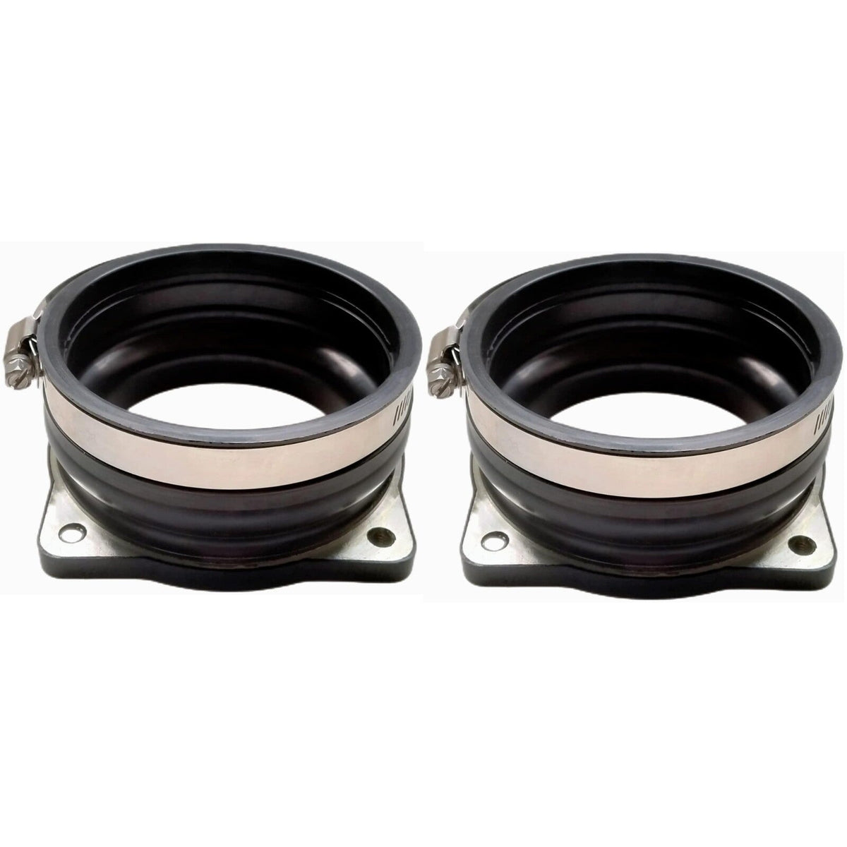 2Pcs New For Mercury Verado Air Intake Isolator w/ Clamp 8M0113513 & 815504256