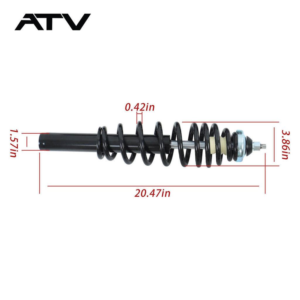 Front Shocks Strut Absorber Kit for Polaris Ranger 500 2x4 4X4 6x6 UTV 1999-2005