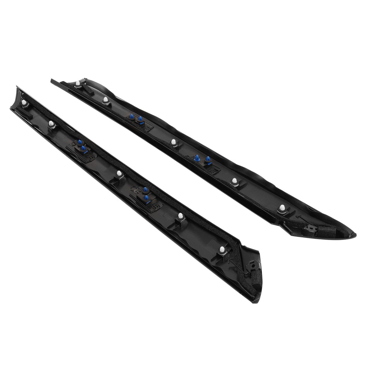 2x LH & RH Exterior A-Pillar Windshield Molding Garnish For Kia Soul 2014-2019