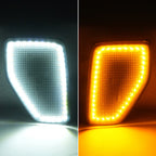 For Hummer H3 05/06-10&H3T 09-10 Smoked Full LED Front Fender Side Marker Lights