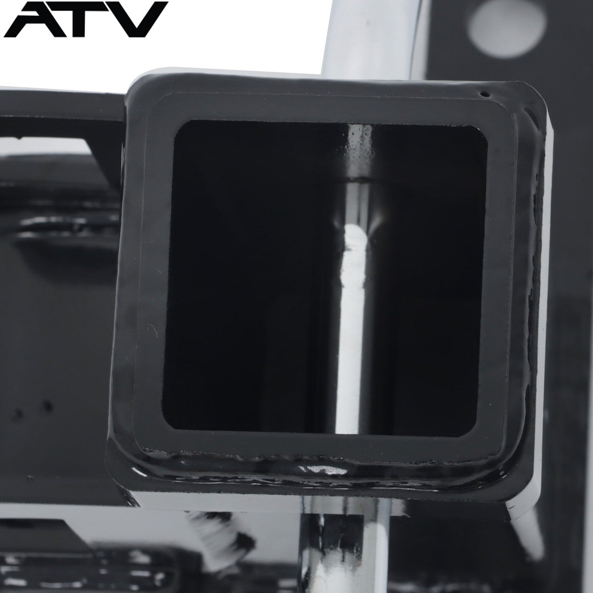 Black UTV 2'' Rear Receiver Tow Hitch For Polaris RZR PRO XP 4 years 2020+ Steel