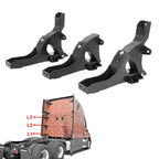 Black Nylon Fairing Hinge Fits Freightliner Cascadia 2008-2017 L1+L2+L3