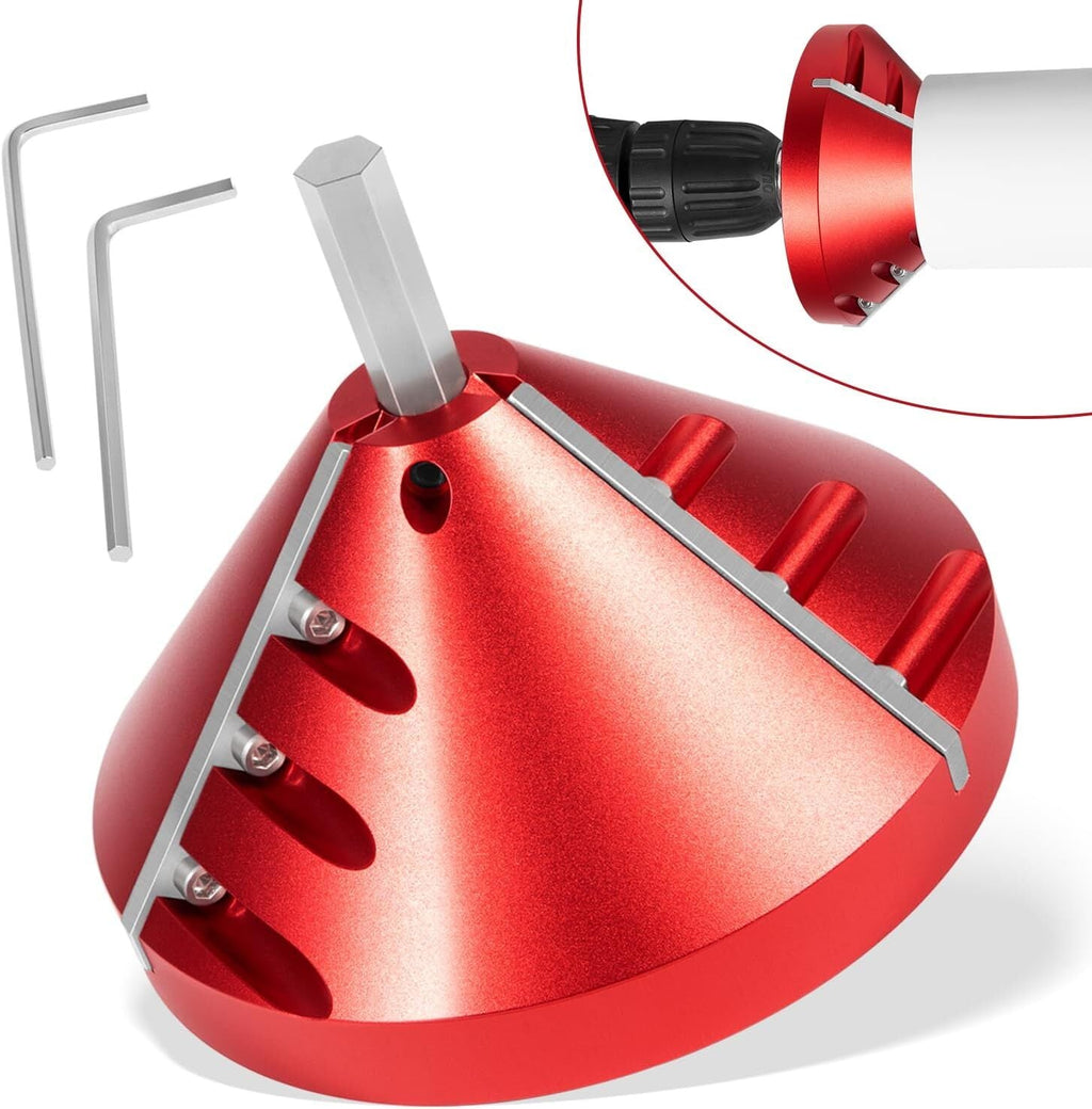 2 in 1 Inner-Outer PVC Deburring Tool PVC Chamfer Tool for PVC, CPVC, ABS, PP,PE