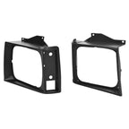 ABS Headlight Bezel Door Set For Chevrolet S10/GMC S15/S15 Jimmy 1982-1990 Pair