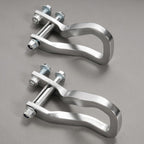 2X Front Chrome Tow Recovery Hooks w/Bolts #84195902 For GMC Sierra 1500 2019-26