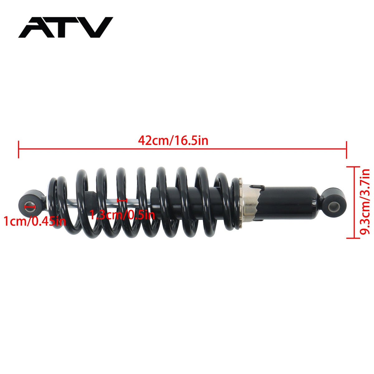 2PCS Front Shock Absorbers For John Deere XUV XUV590E XUV590I XUV590M Gator UTV