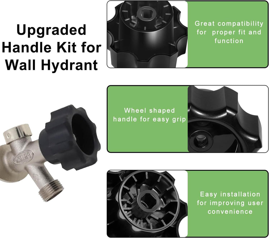 630-7965 Wall Hydrant Handle Kit for Prier 300/400/500 Mansfield Wall Hydrant