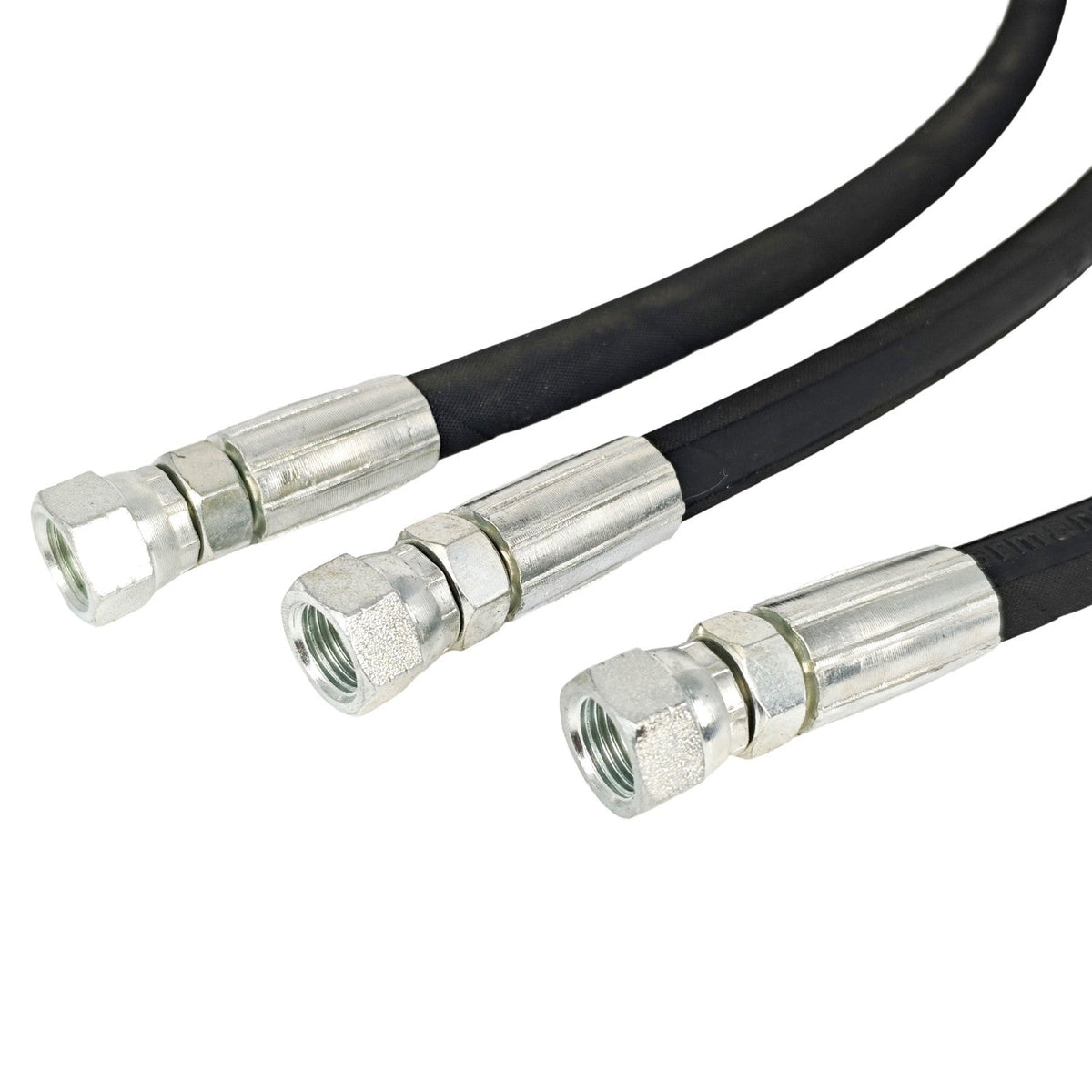 1/4"x42" & 1/4"x16" Heavy Duty Snow Plow Hose Kit Fit for Western 56617 56616