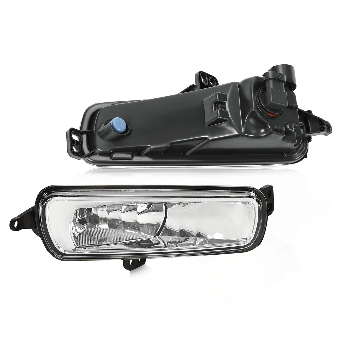 Pair For Ford Transit 2020-2026/Focus 2015-18 LH&RH Fog Lights W/Bulb Clear Lens
