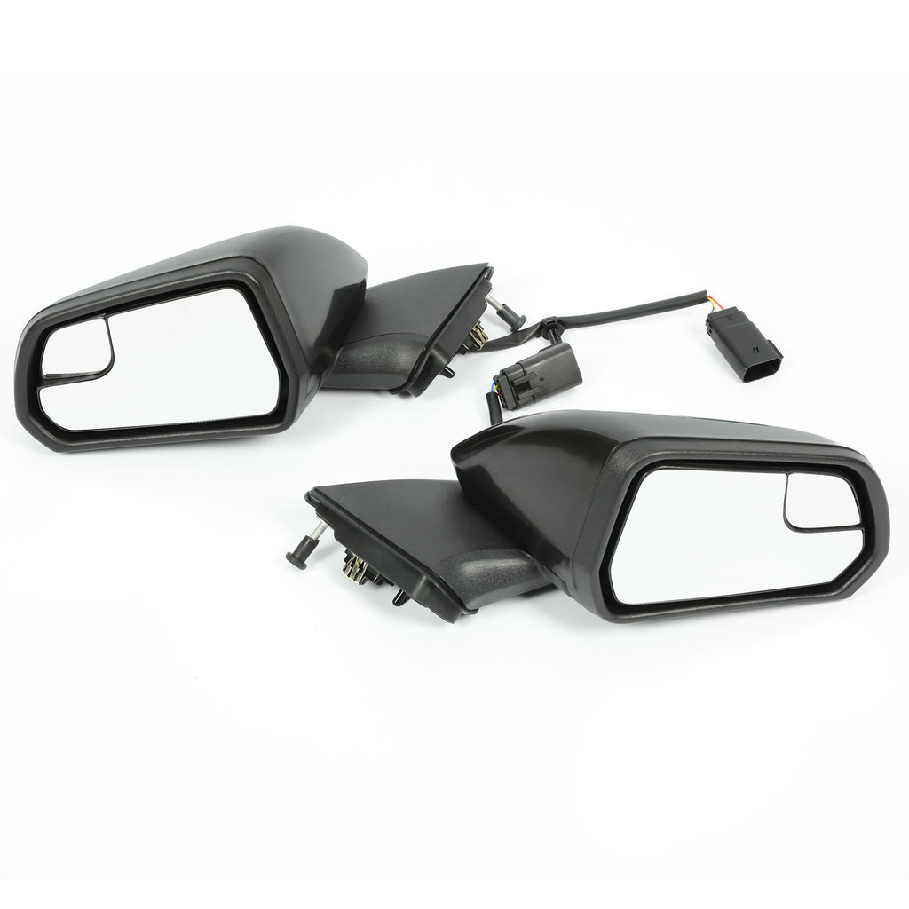 Pair For Ford Mustang 15-20 3 Pin Power Mirrors Driver and Passenger Side