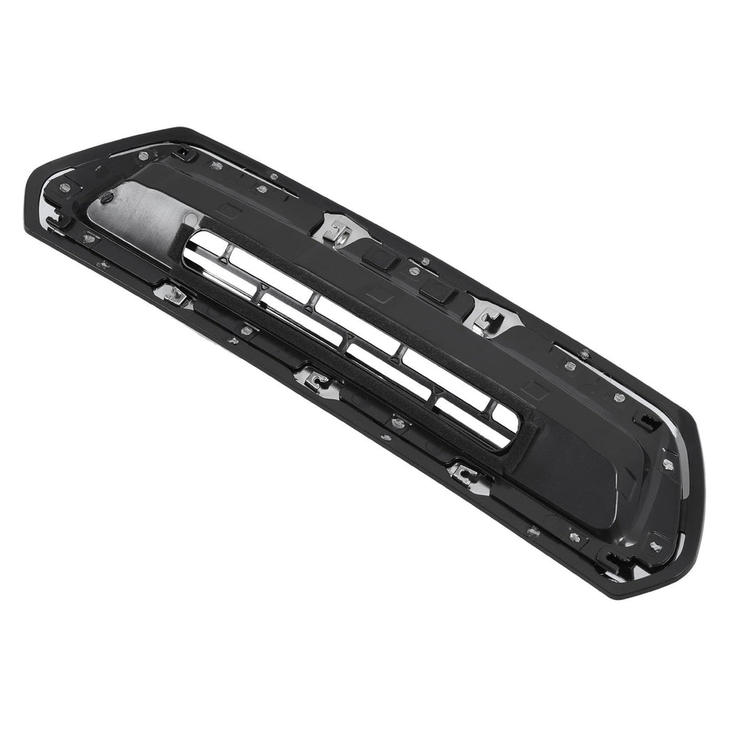 Hood Air Vent Scoop For 2017-19 Chevy Silverado GMC Sierra 2500HD 3500HD Chrome