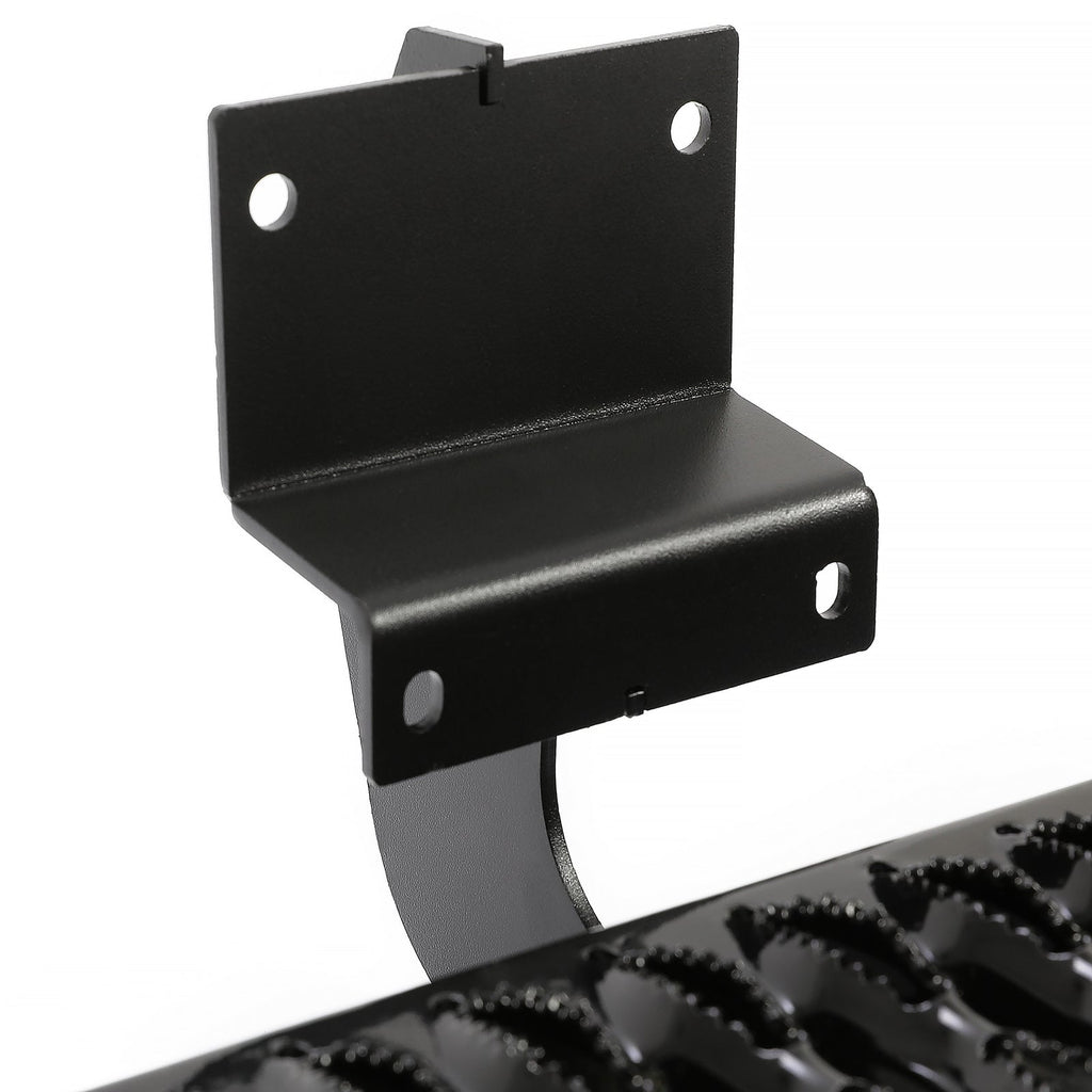 Black Steel Running Board Side Steps For Ford Transit 150 250 350 2015-2025