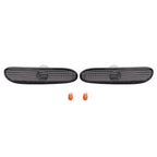 Pair Front Smoke Bumper Side Marker Lights Lamp For Dodge Neon 2000-2005 LH & RH