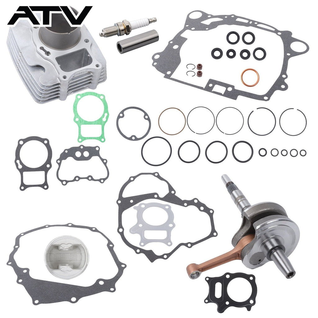 For Honda TRX250EX 250TE Recon Engine Crankshaft Cylinder Gasket Seal Repair Kit