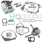 For Honda TRX250EX 250TE Recon Engine Crankshaft Cylinder Gasket Seal Repair Kit