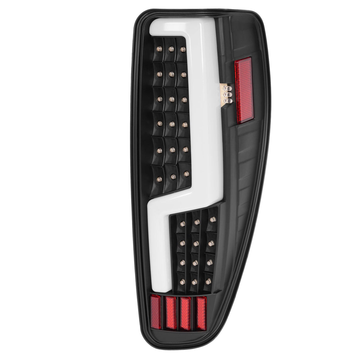 Black For 2004-2012 Chevy Colorado GMC Canyon LED Tube Tail Lights Brake Lamps