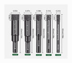 Black New Dry Diamond Drill Bits Durable For Porcelain Granite Tile Ceramic