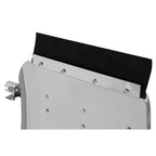 Stainless Quarter Fender Kit Semi Truck W/Tubes and Bracket 24" x 24" Universal