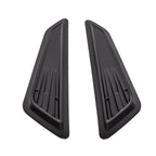 BLACK BONNET HOOD VENT SCOOP COVERS FOR 2016-23 2019 2020 CHEVY CAMARO 1LT LT RS